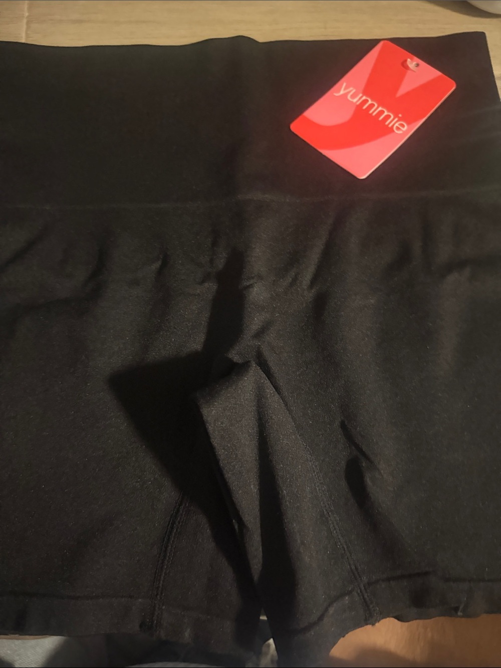 Yummie Women's Black Athletic Shorts